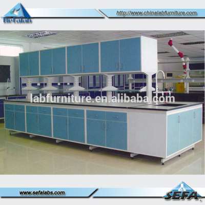 C-Frame full steel lab worktop physics Laboratory Furniture for hospital medical school