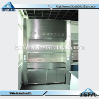 Customized chemistry ductless laboratory stainless steel fume hood / fume cupboard